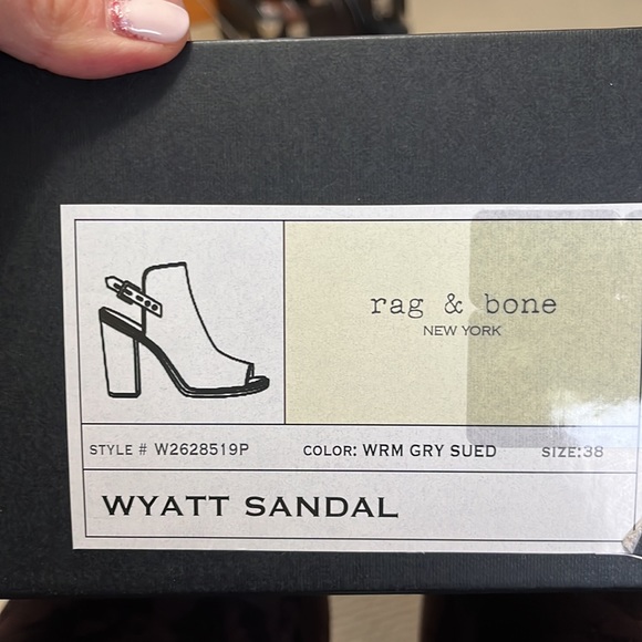 rag & bone sandals. Size 38. Worn a few times. - Picture 8 of 8